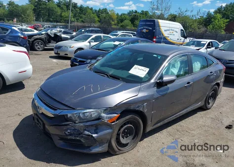 2017 Honda Civic Lx из США, поврежденный, VIN 19XFC2F57HE220321